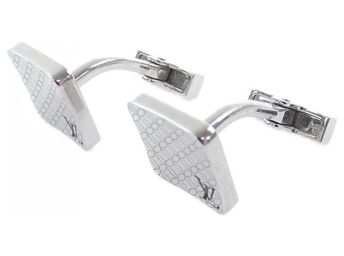 Gemelli Louis Vuitton Champs-Élysées M65043 Argento - vista 2