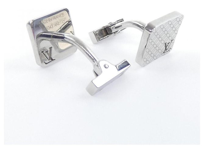 Gemelli Louis Vuitton Champs-Élysées M65043 Argento - vista 3