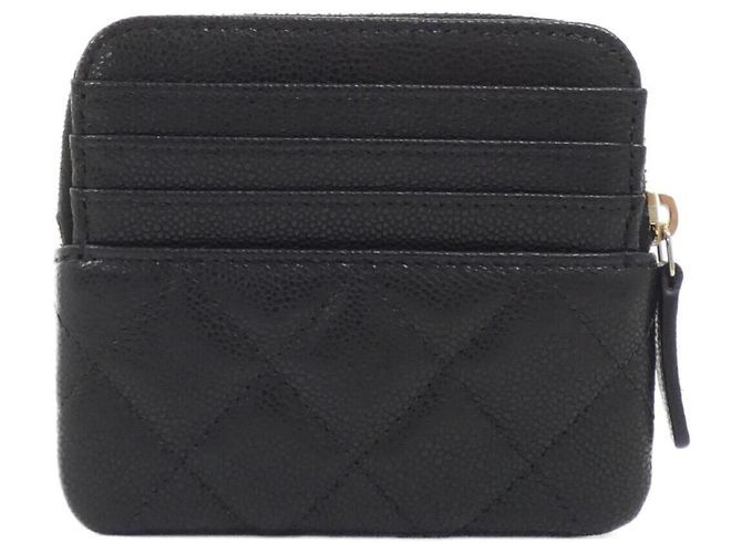 Portamonete Chanel Timeless Classic Line Nero - vista 2