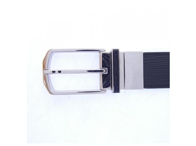 Louis Vuitton Ceinture Slender Reversible Belt Marrone Nero - vista 2