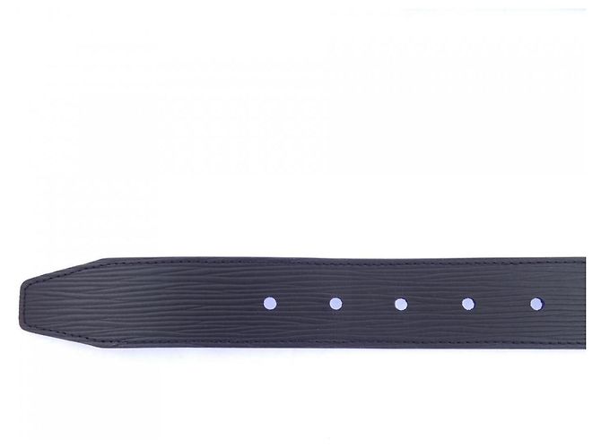 Louis Vuitton Ceinture Slender Reversible Belt Marrone Nero - vista 4