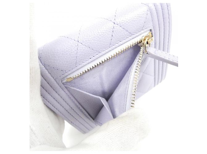 Cartera Chanel Boy Line 80734 Púrpura - vista 8