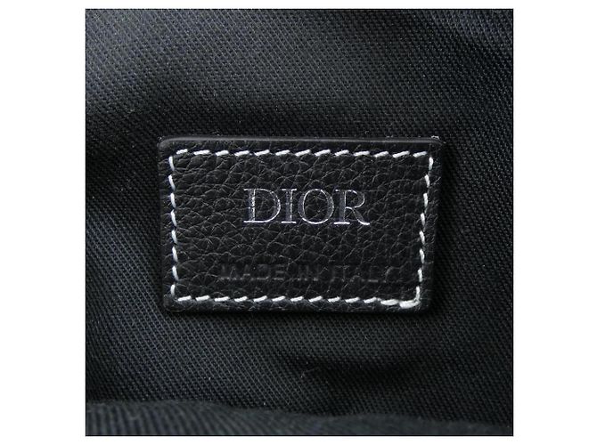 Borsa Christian Dior Saddle Nero - vista 5
