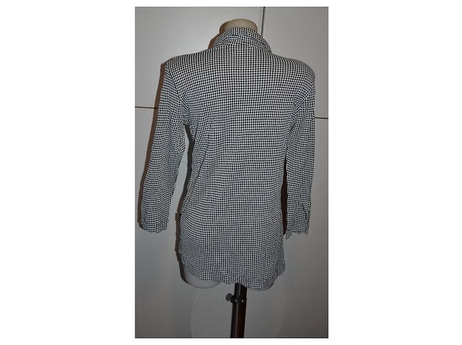Versace Jeans Couture Langarmshirt Schwarz Weiß - Ansicht 3