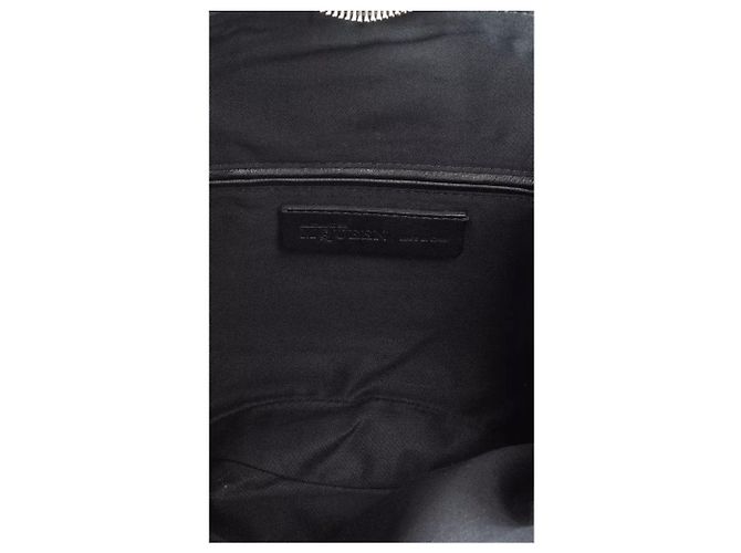 Clutch Alexander McQueen De Manta Blue Textile Usato - vista 4
