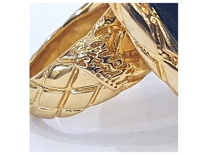 Anello Serpente Just Cavalli Nero D'oro - vista 7