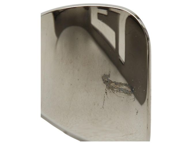 Bracciale Rigido Fendi FF Logo Argento - vista 3