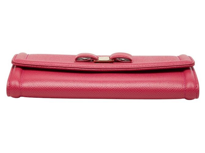 Salvatore Ferragamo Vara Ribbon Langbörse Pink - Ansicht 3