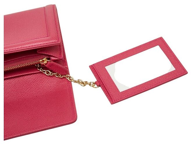 Salvatore Ferragamo Vara Ribbon Langbörse Pink - Ansicht 9