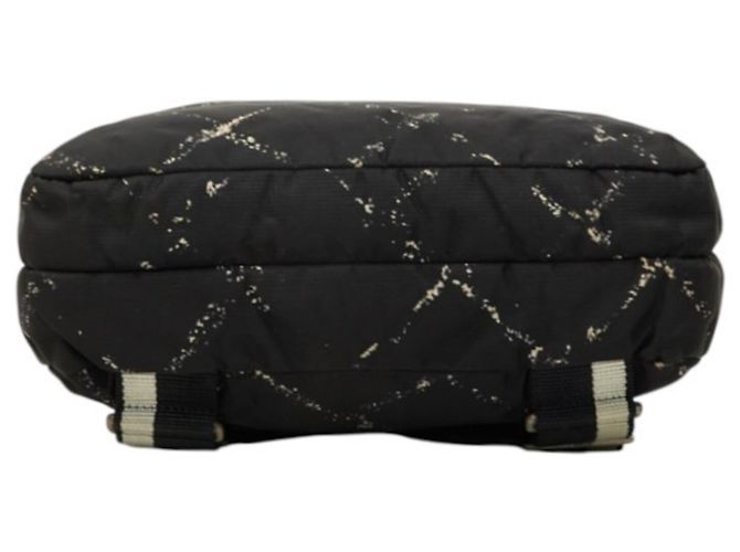 Zaino Chanel Travel Line in nylon nero - vista 3