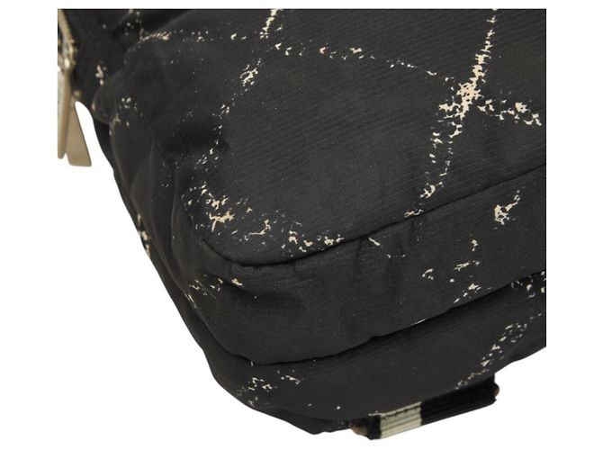 Zaino Chanel Travel Line in nylon nero - vista 5