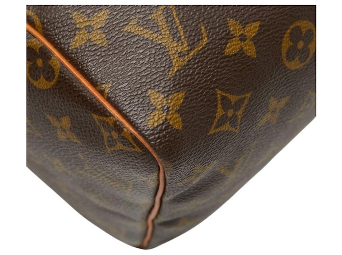 Borsa Mini Boston Louis Vuitton Monogram Speedy 30 Marrone - vista 5