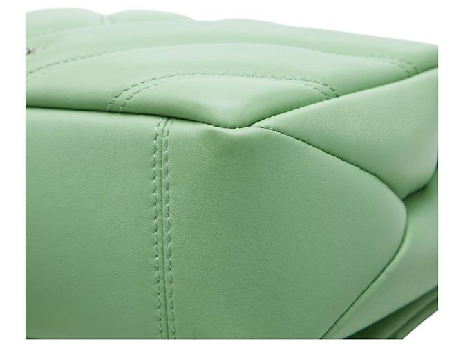 Bulgari Borsa a tracolla e spalla con catena Bvlgari Serpenti Cabochon Verde - vista 6