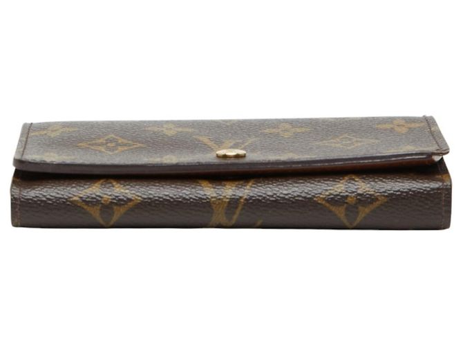 Louis Vuitton Monogram Langbeutel Braun - Ansicht 3