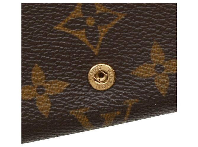 Louis Vuitton Monogram Langbeutel Braun - Ansicht 7