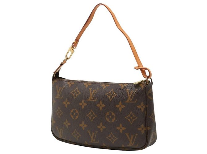 Louis Vuitton Monogram Pochette Accessoires Marrone - vista 2