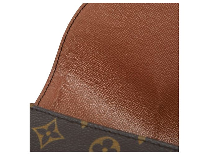 Borsa a tracolla Louis Vuitton Monogram Chantilly MM Marrone - vista 7