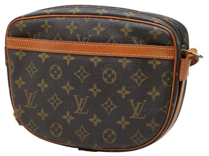 Borsa a tracolla Louis Vuitton Monogram Jeune Fille MM Marrone - vista 2
