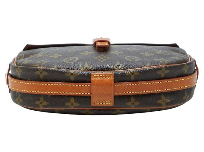 Borsa a tracolla Louis Vuitton Monogram Jeune Fille MM Marrone - vista 3