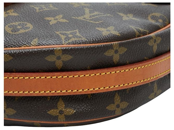 Borsa a tracolla Louis Vuitton Monogram Jeune Fille MM Marrone - vista 4