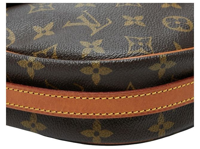 Borsa a tracolla Louis Vuitton Monogram Jeune Fille MM Marrone - vista 5