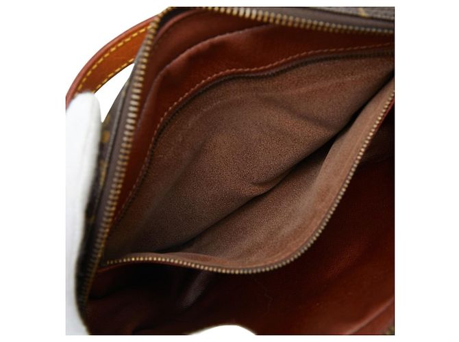 Borsa a tracolla Louis Vuitton Monogram Jeune Fille MM Marrone - vista 7