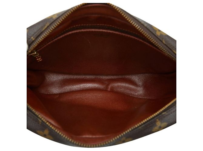 Borsa a tracolla Louis Vuitton Monogram Jeune Fille MM Marrone - vista 8