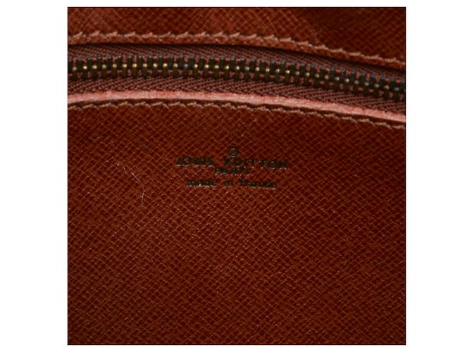 Borsa a tracolla Louis Vuitton Monogram Jeune Fille MM Marrone - vista 9