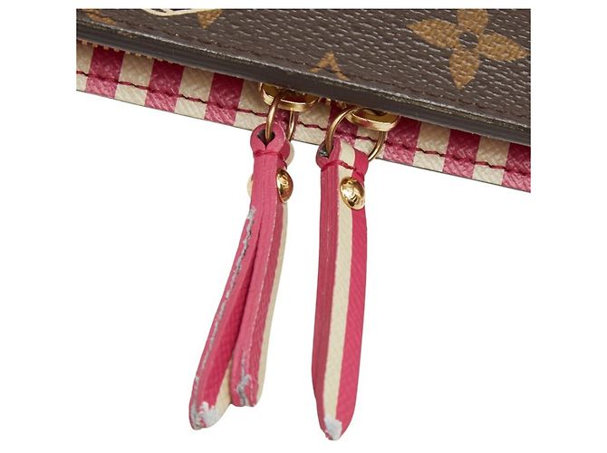 Louis Vuitton Monogram Portefeuille Insolite Long Wallet Marrone Multicolore - vista 6