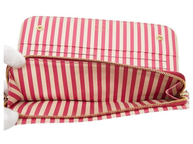 Louis Vuitton Monogram Portefeuille Insolite Long Wallet Marrone Multicolore - vista 8