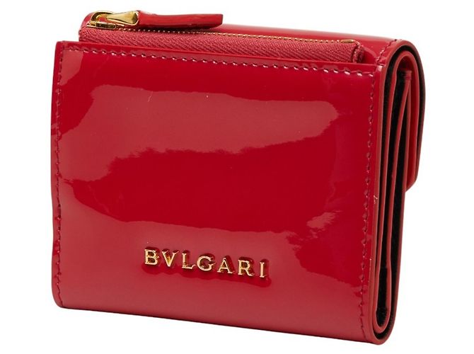 Bulgari Cartera Bvlgari Serpenti Tri-fold Rosa Roja - vista 2