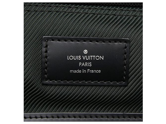 Louis Vuitton Taiga Garment Case Boston Bag Nero Verde - vista 12