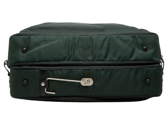 Louis Vuitton Taiga Garment Case Boston Bag Nero Verde - vista 3