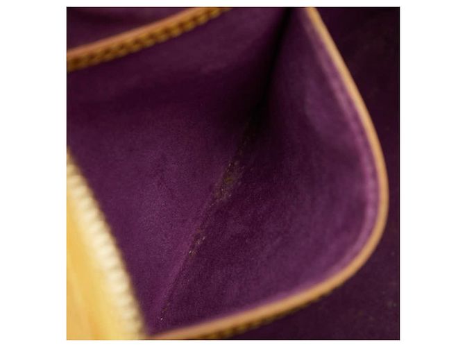 Borsa Louis Vuitton Epi Alma Giallo - vista 10
