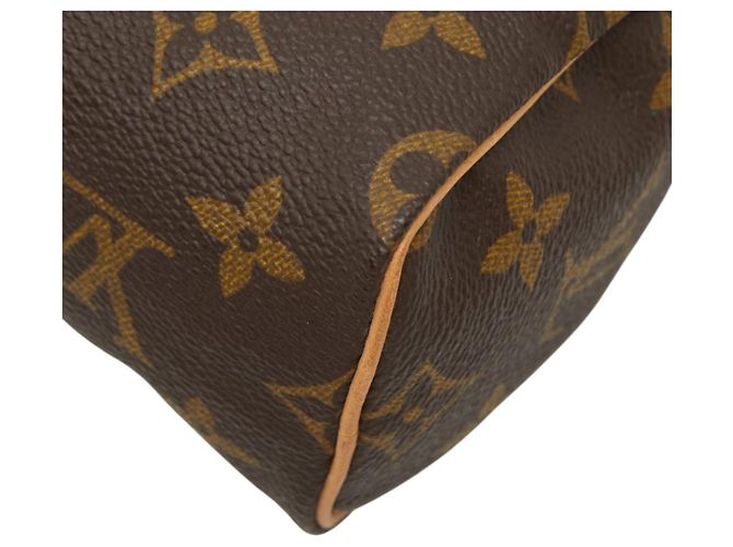 Borsa a mano Louis Vuitton Monogram Mini Speedy Marrone - vista 6
