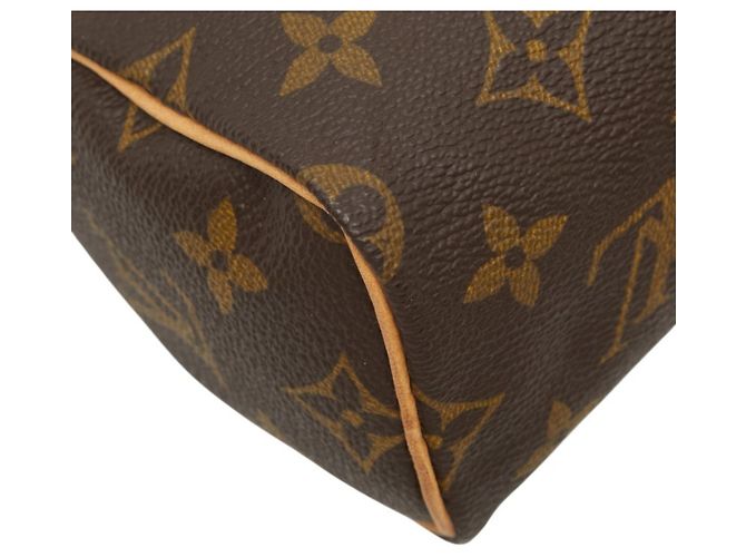 Borsa a mano Louis Vuitton Monogram Mini Speedy Marrone - vista 7