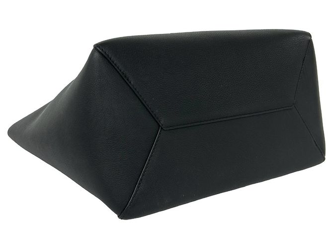Louis Vuitton Lockme Cabas Leder Tote Bag mit Drehverschluss Schwarz - Ansicht 7
