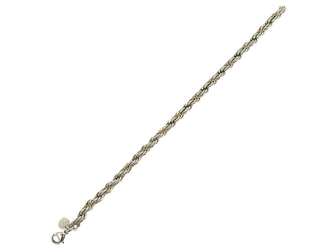 Tiffany & Co Bracciale Tiffany Vintage Twist Rope Argento D'oro - vista 6