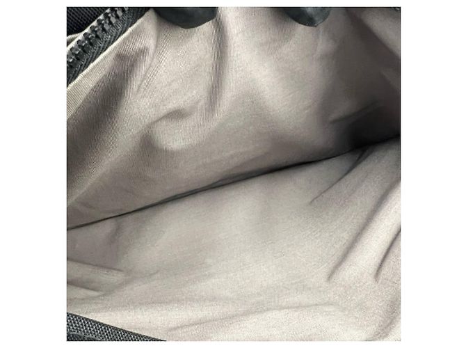 Borsa a tracolla in nylon e pelle Intrecciato Bottega Veneta Nero - vista 10
