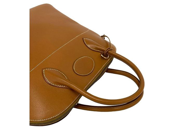 Hermès Hermes Bolide 35 Veau Gulliver Borsa a tracolla 2-way Marrone - vista 4