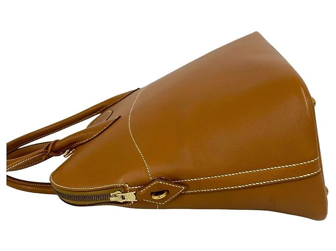 Hermès Hermes Bolide 35 Veau Gulliver Borsa a tracolla 2-way Marrone - vista 5