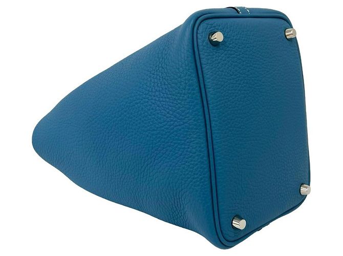 Hermès HERMES Picotin Lock PM Handtasche Blau - Ansicht 7