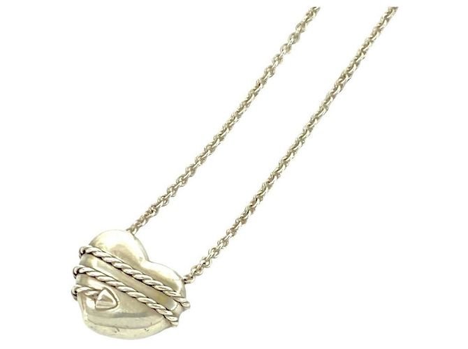 Tiffany & Co Collana Tiffany Vintage Heart & Arrow Argento - vista 4