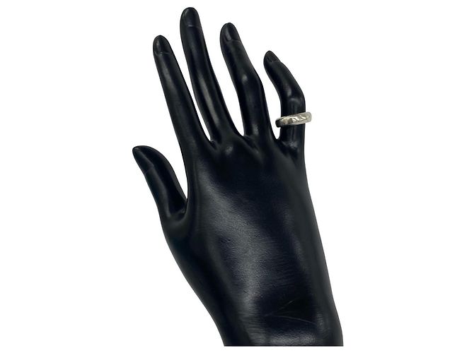 Tiffany & Co Tiffany Vintage Knife Edge Ring Silber - Ansicht 2