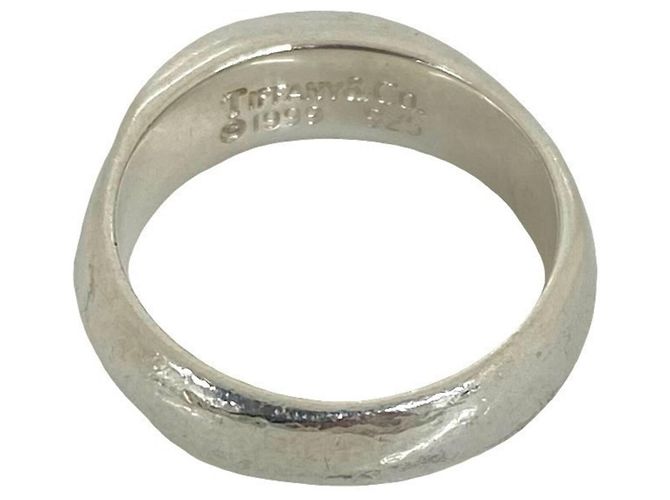 Tiffany & Co Tiffany Vintage Knife Edge Ring Silber - Ansicht 3