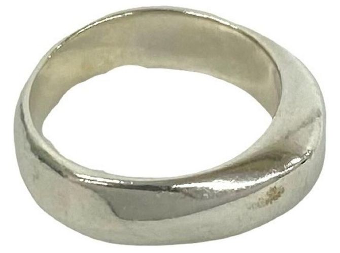 Tiffany & Co Tiffany Vintage Knife Edge Ring Silber - Ansicht 5