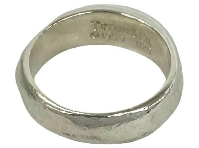 Tiffany & Co Tiffany Vintage Knife Edge Ring Silber - Ansicht 6