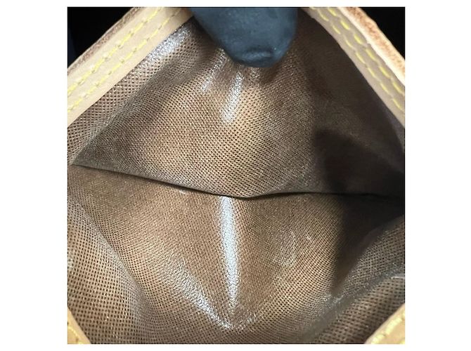 Bolso de mano de cuero Louis Vuitton Monogram Speedy 25 Castaño - vista 10