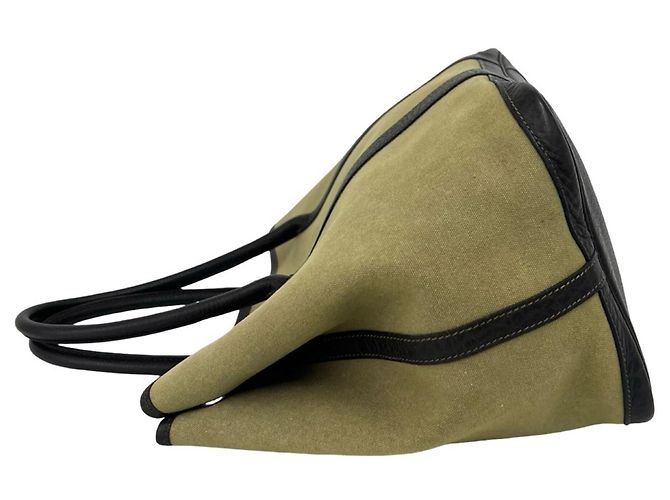 Hermès Borsa Tote Hermes Garden Party PM Marrone Cachi - vista 5