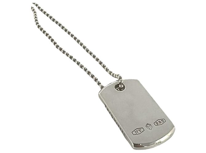 Collana ID Tiffany & Co. in argento sterling - vista 4